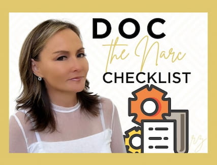 Grab Your Doc The Narc Checklist