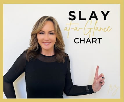 Grab Your Slay at a Glance Chart