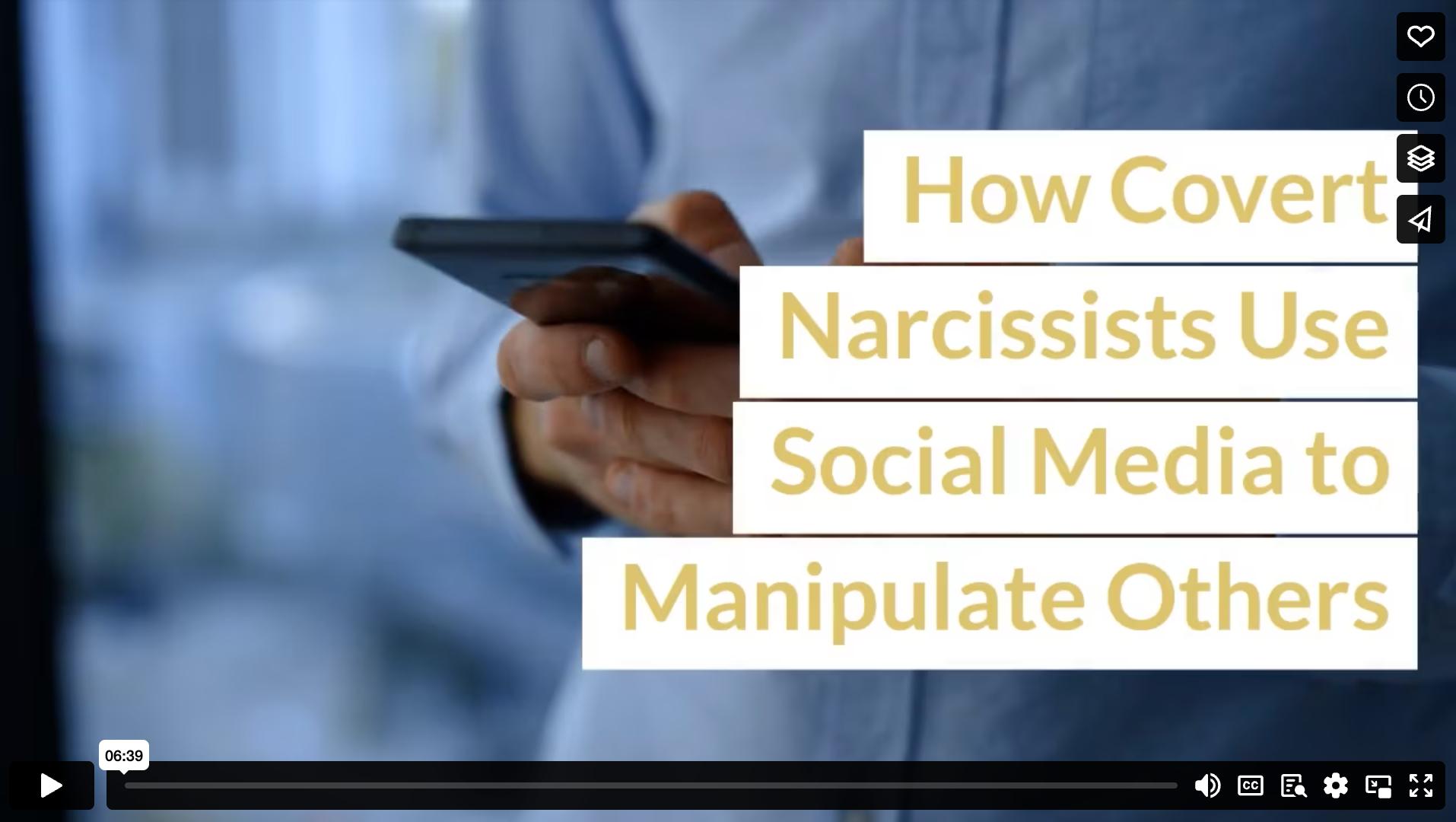 How Covert Narcissists Use Social Media to Manipulate Others